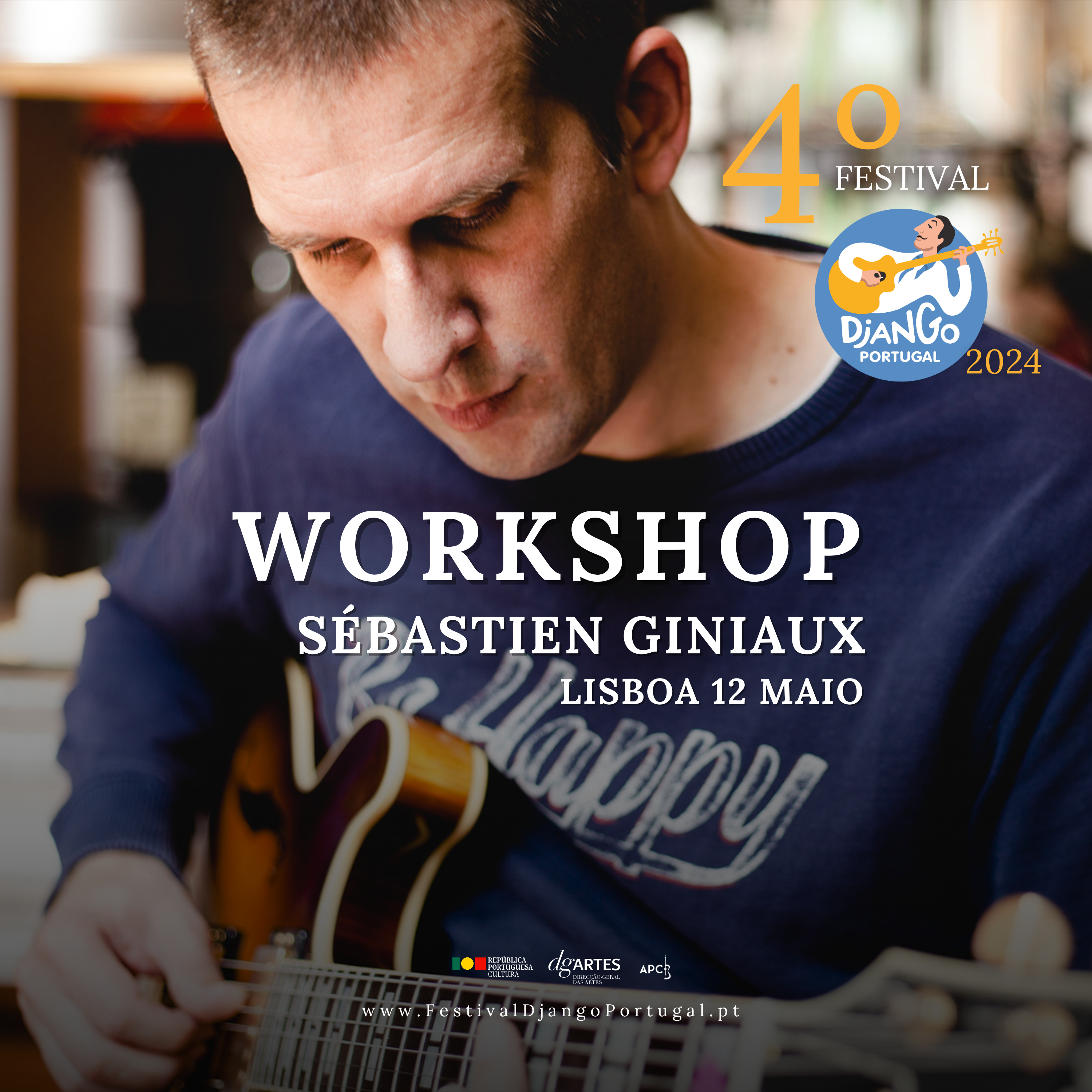 Sébastien Giniaux Workshop @ Festival Django Portugal